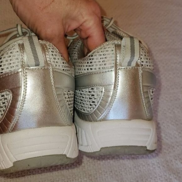 Orthofeet 982 Sandy BioFit Grey Sz. 12W Wide Athletic Walking Shoes - Picture 6 of 9